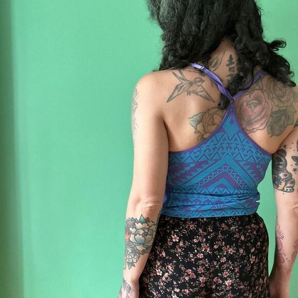 Aztec camisole Sports Top Cami  tank top - Picture 3 of 4